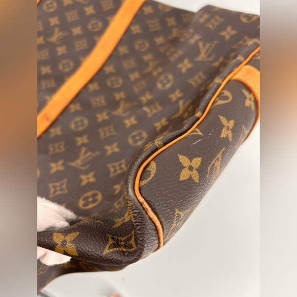 Louis Vuitton Keepall Bandolier 60 Monogram Canvas Travel Bag SD0946 Vintage - Picture 15 of 16